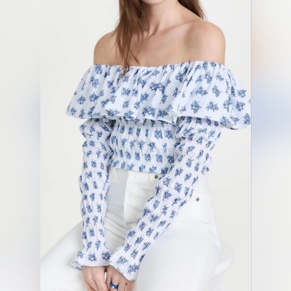 Caroline Constas Lydia Top flattering shape